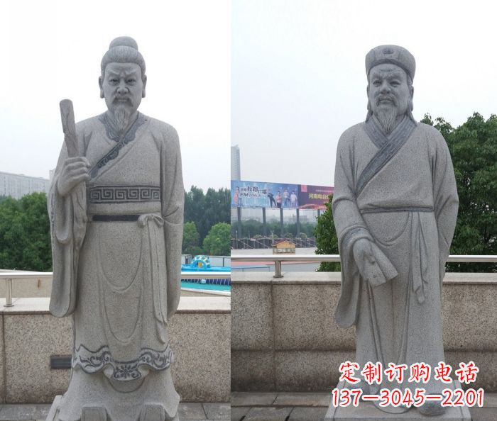 益阳追随韩非、韩愈传统，精品石雕——韩愈雕塑