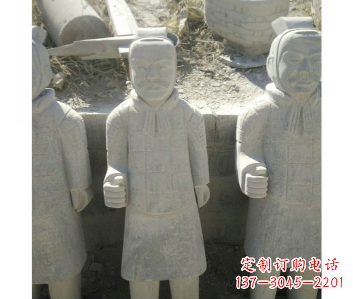 益阳欣赏秦帝国历史,精美的兵马俑雕塑