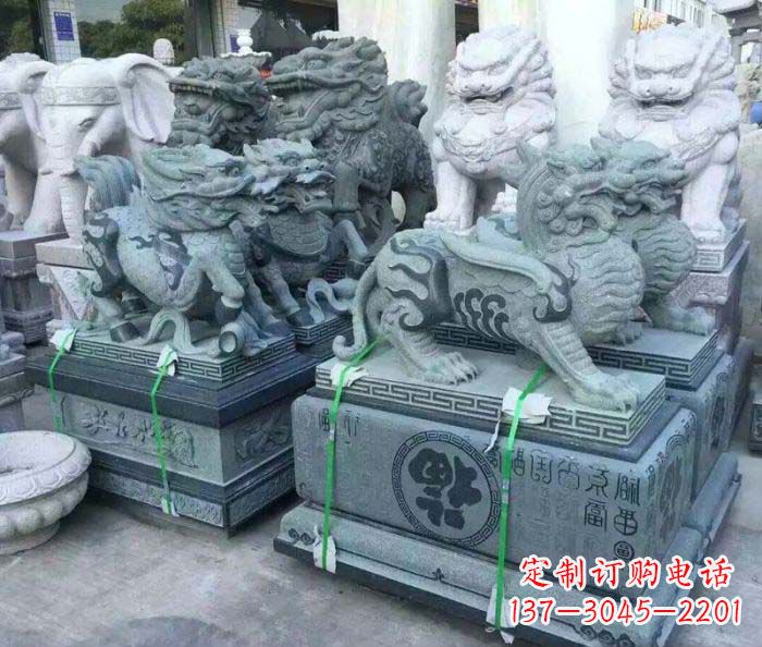 益阳古典神秘貔貅雕塑