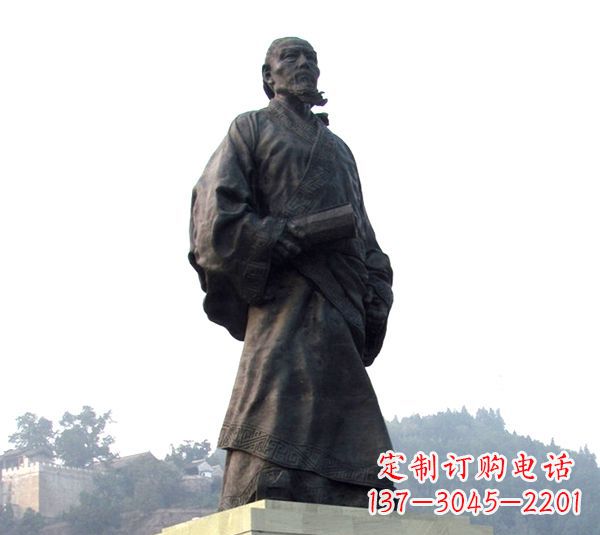 益阳中领雕塑司马迁雕像,正宗传承古代文化