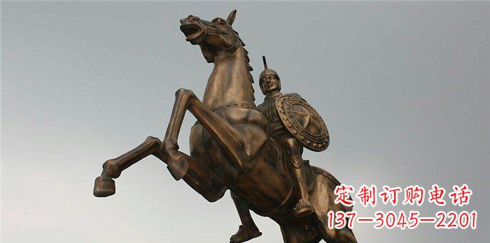 益阳古罗马骑马战士铜雕——令人惊叹的骑马雕塑