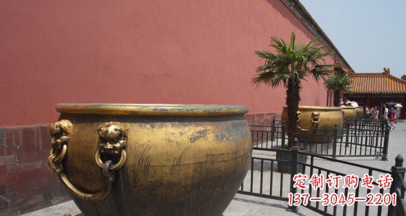 益阳故宫铜雕缸:以古之美点亮家园