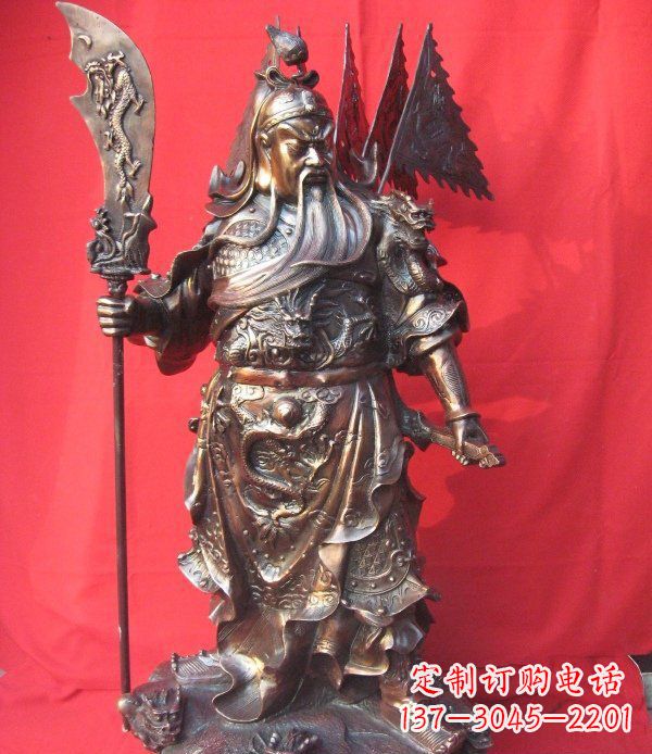 益阳中领雕塑:以关公雕塑打造您的定制之作