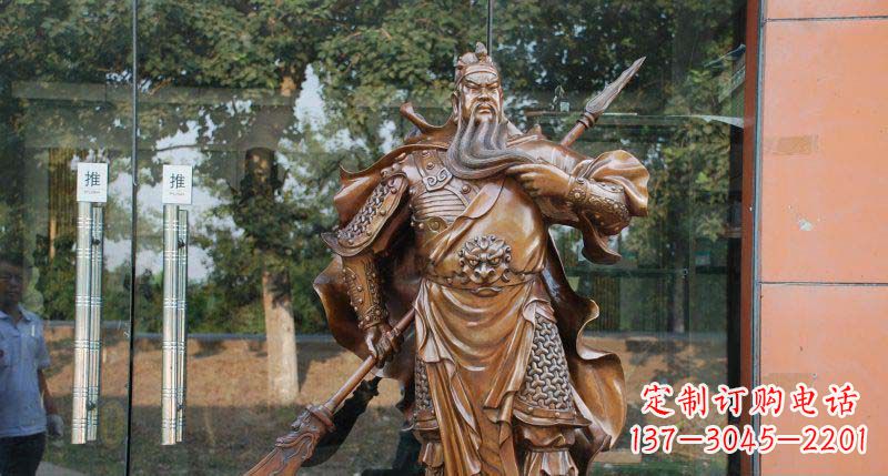 益阳关公古代人物铜雕