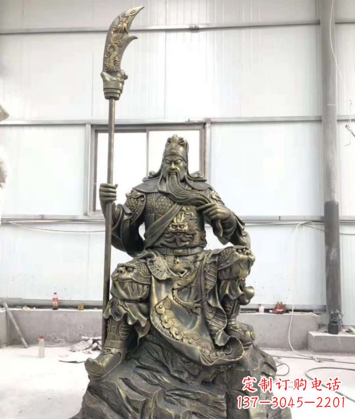 益阳关公铜雕,令您的装饰更加添彩