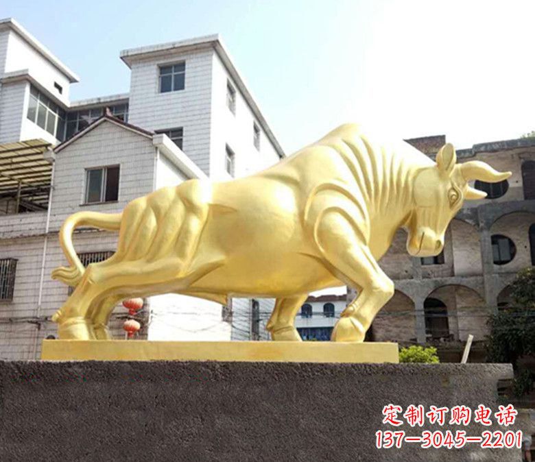 益阳中领雕塑:牛雕塑,您的精致装饰