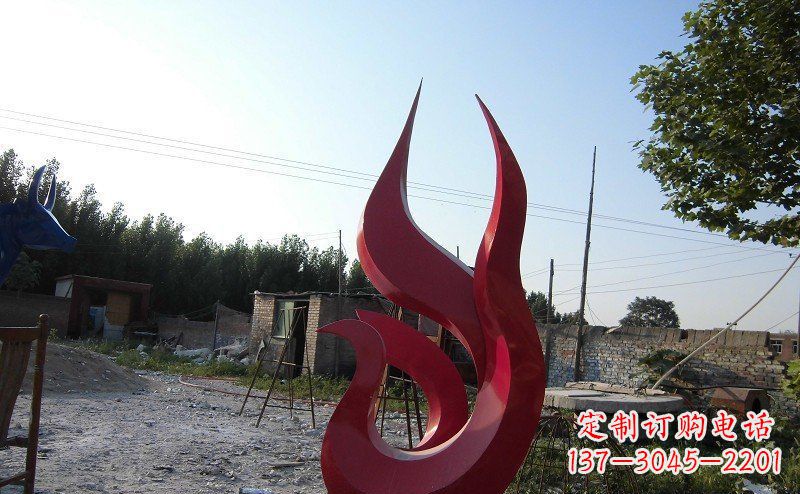 益阳广场不锈钢抽象凤凰雕塑_1 (2)