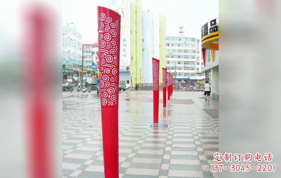 益阳精致的不锈钢火炬雕塑