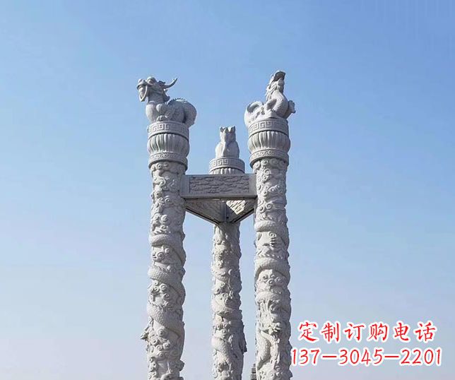 益阳中领雕塑:精致石雕龙柱,展现时尚文化之美