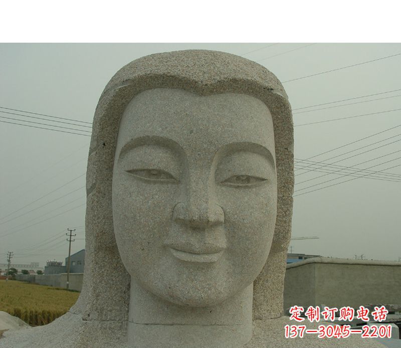 益阳母爱永恒——广场黄河母亲石雕