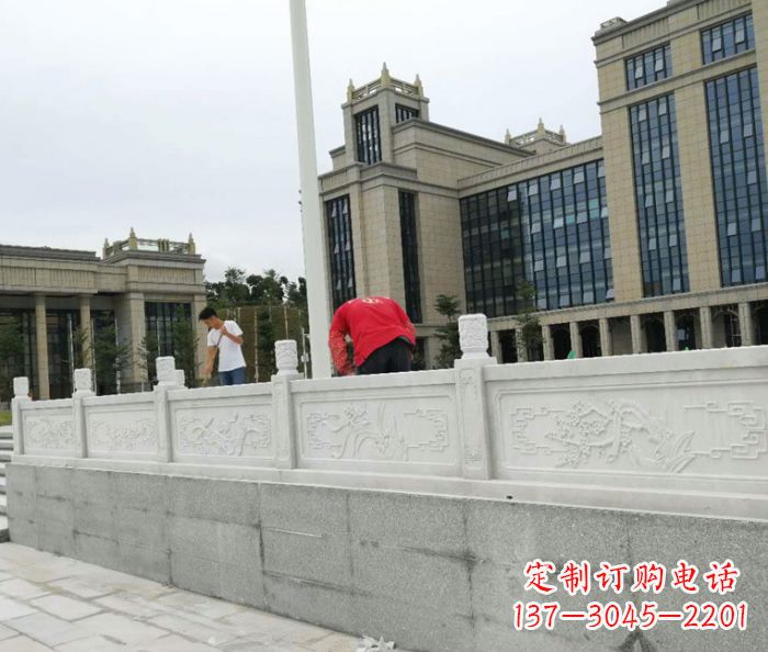 益阳精美大理石栏板雕塑