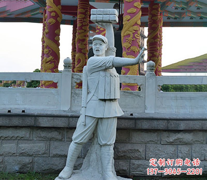 益阳董存瑞石雕:一种传承精湛工艺的艺术品