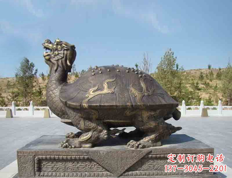 益阳我们中领雕塑特制的精美广场青铜龙雕塑