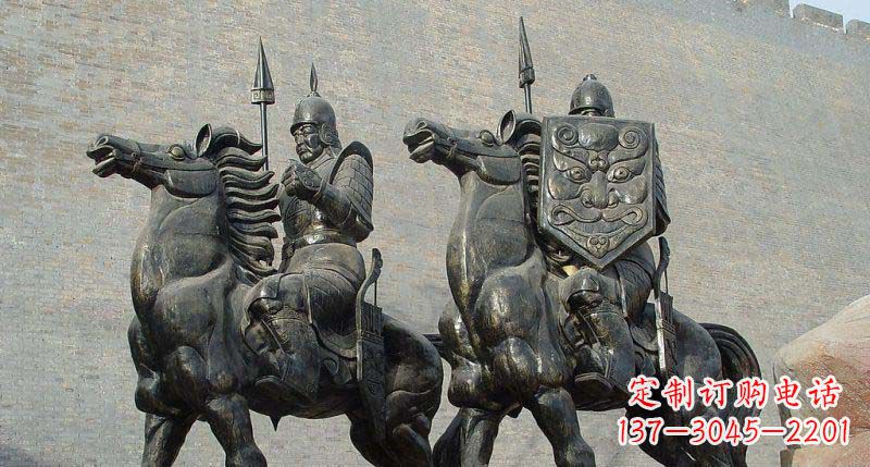 益阳中领雕塑推出的将军铜雕以古代将军的形象为…