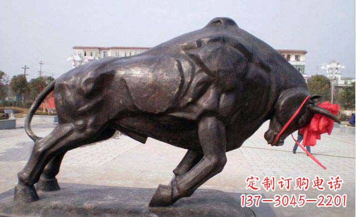 益阳拓荒牛铜雕塑,让您的空间与众不同