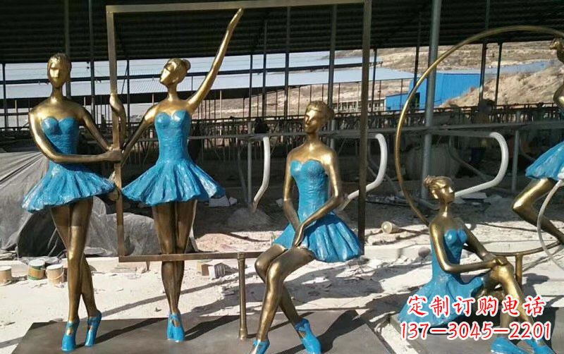 益阳中领雕塑--美女芭蕾雕塑定制