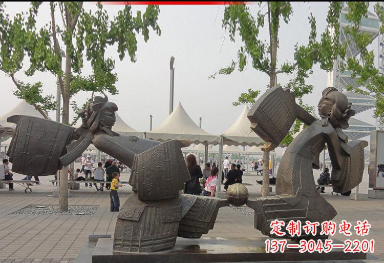 益阳芭蕾舞姿精雕美女雕塑