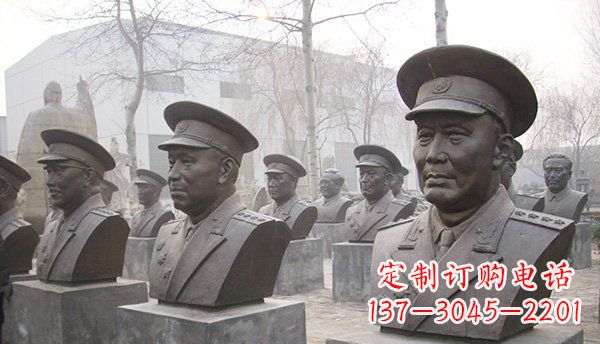 益阳伟人头像铜雕,让美好永存
