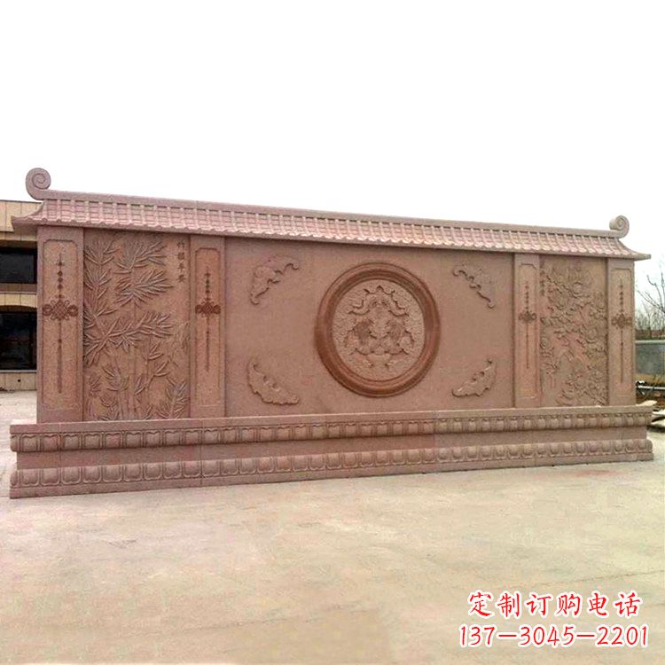 益阳定制影壁石雕,让你的空间拥有精美雕塑