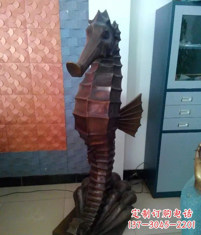 益阳海马铸铜动物雕塑,品质保证