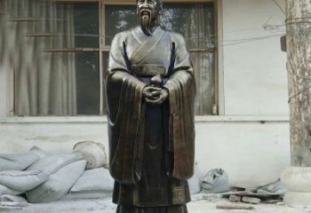益阳扁鹊人物铜雕塑，高雅栩栩如生