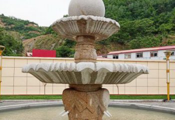 益阳中领雕塑海螺石雕喷泉精致装点室外空间