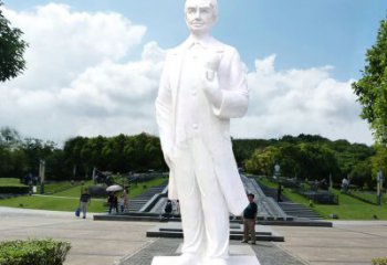 益阳爱迪生公园广场世界名人石雕塑