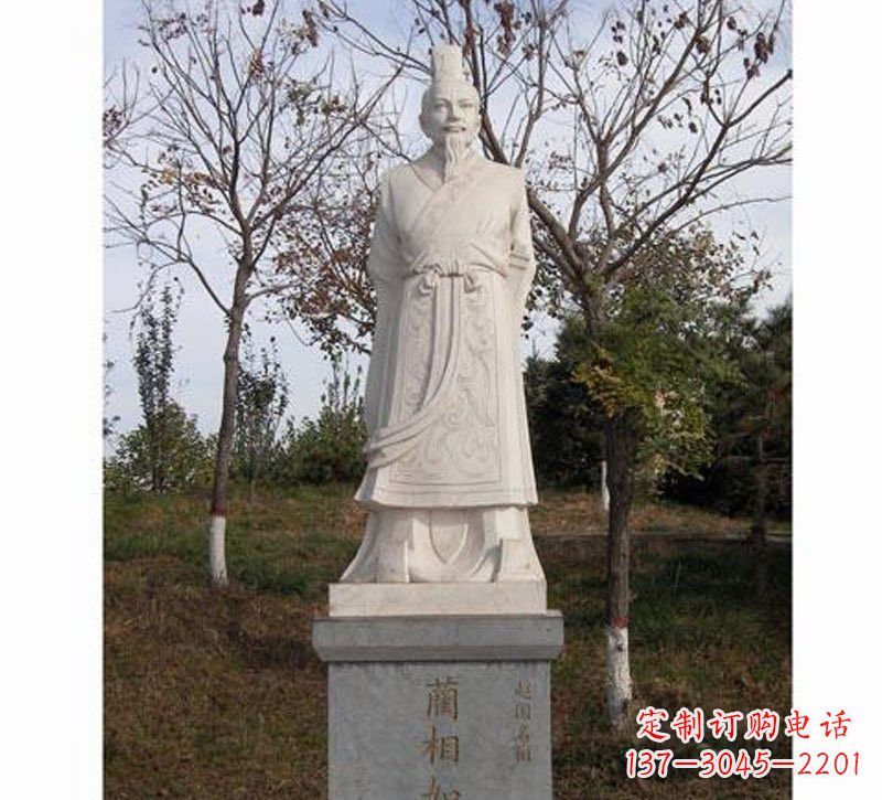 益阳领雕塑:精致古代名人石雕