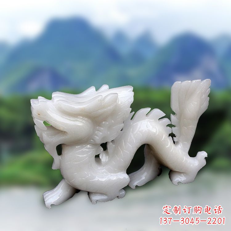 益阳汉白玉龙雕塑饱含着中国传统文化的气息,是…