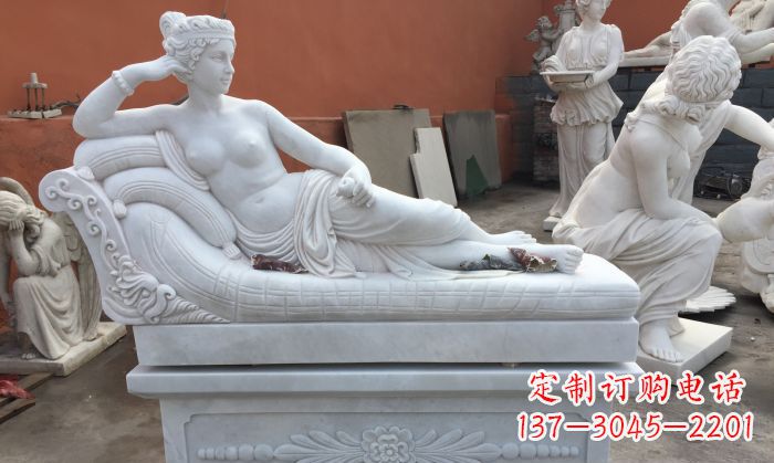 益阳中领雕塑汉白玉女人雕塑将精湛的雕刻技艺与…