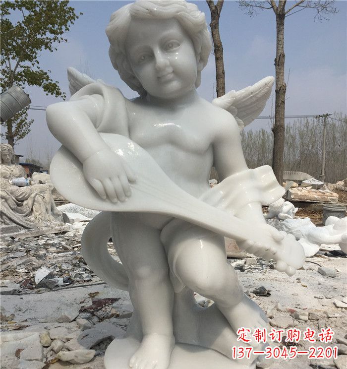 益阳中领雕塑:专业的天使雕塑定制