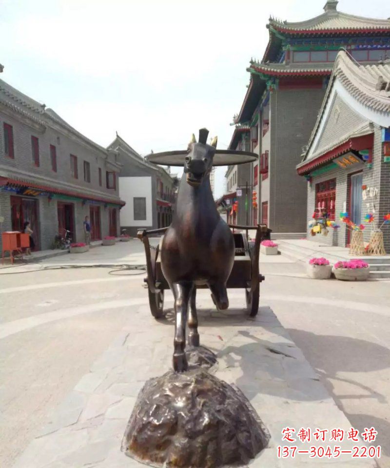 益阳艺术装点的汉代马车——马车铜雕