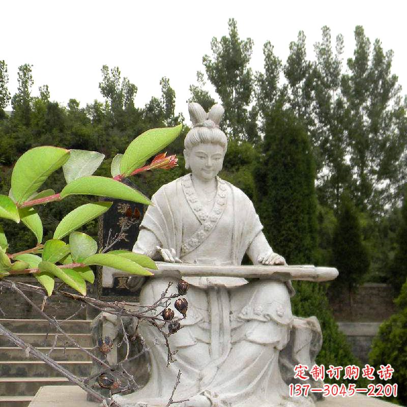 益阳蔡文姬石雕,见证历史美女蔡文姬的魅力
