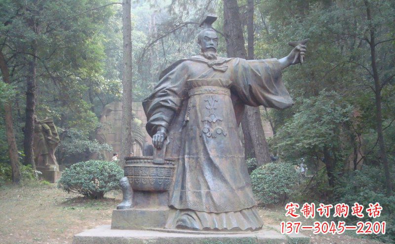 益阳拥有汉武帝神韵的非凡雕塑