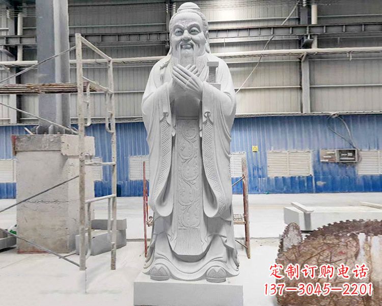 益阳合浦一中孔子雕像