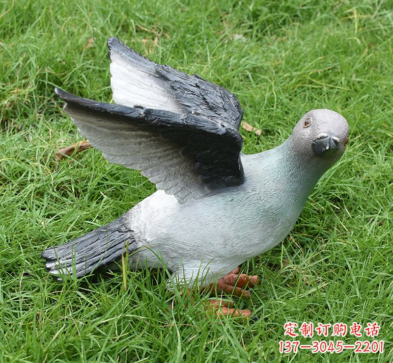 益阳和平鸽雕塑:宣告世人的爱与和平