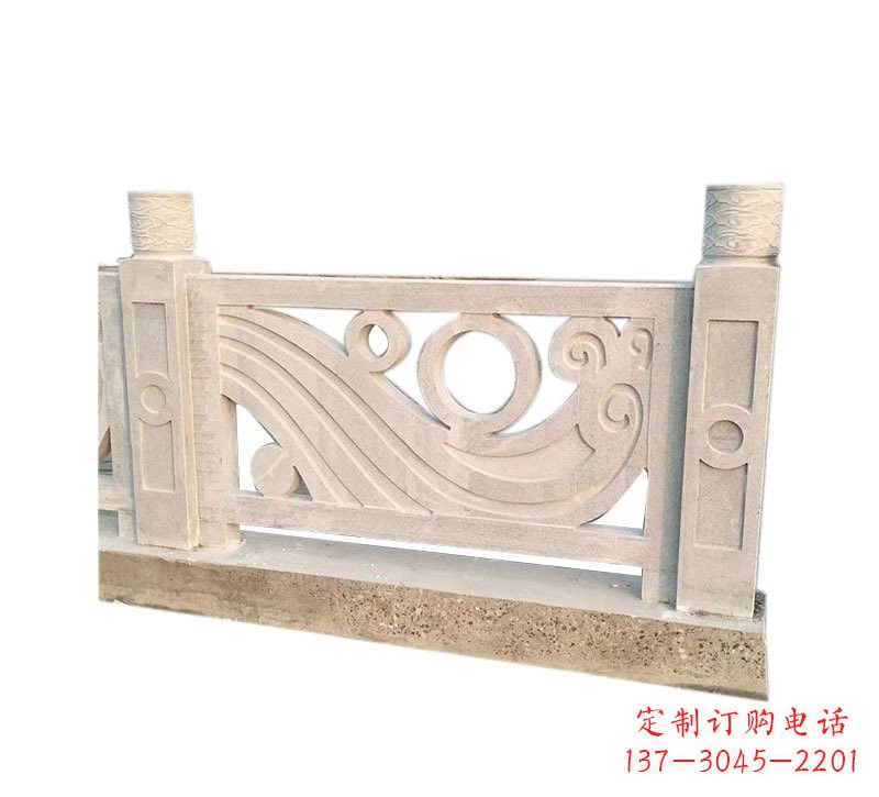 益阳精美石栏板雕塑,点缀河边桥梁的美丽