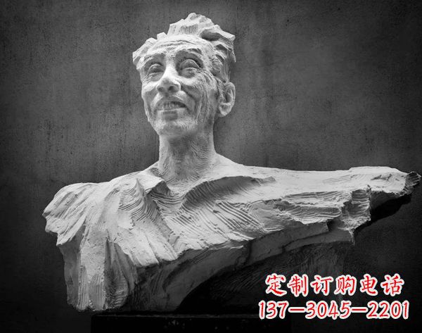 益阳贺绿汀石雕头像——致敬中国当代音乐传奇