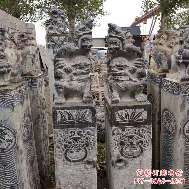 益阳中领雕塑——历久弥新的拴马桩雕塑