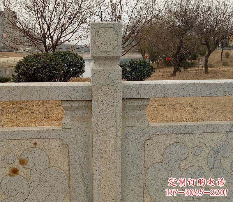 益阳定制户外大理石栏板雕塑