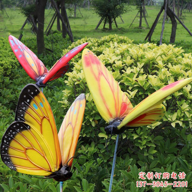 益阳来自中领雕塑的时尚与自然完美结合的蝴蝶雕塑