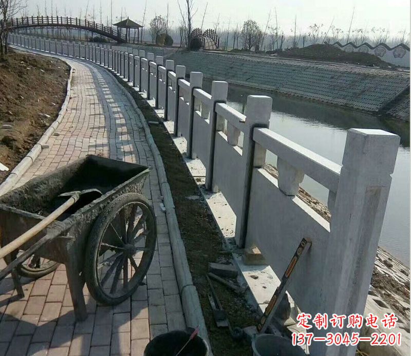 益阳精美大理石栏杆石雕