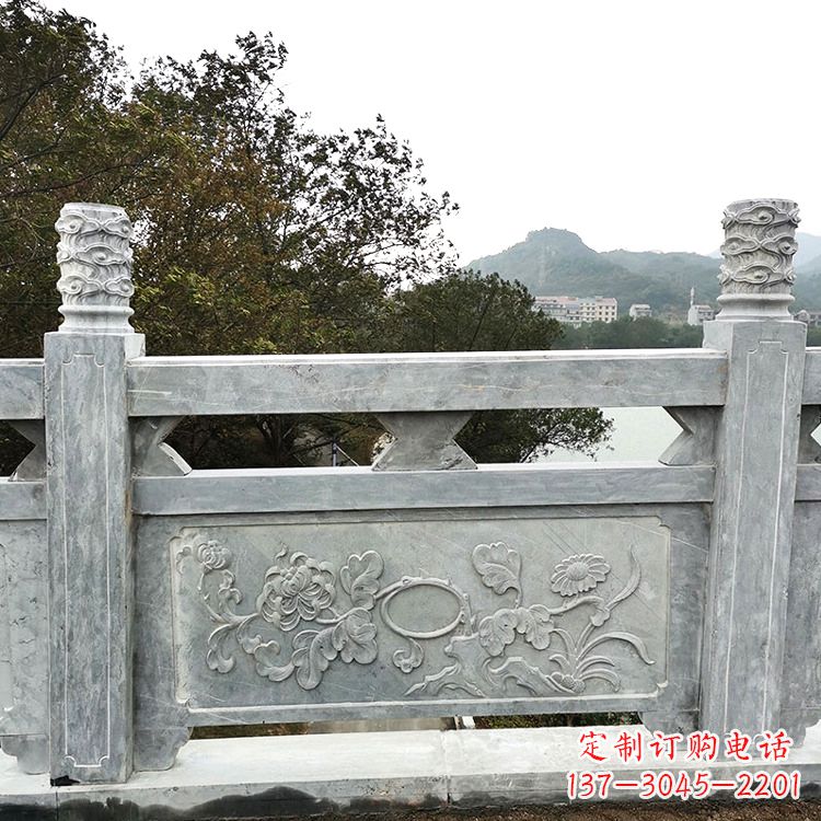 益阳花岗岩石雕栏板,美轮美奂