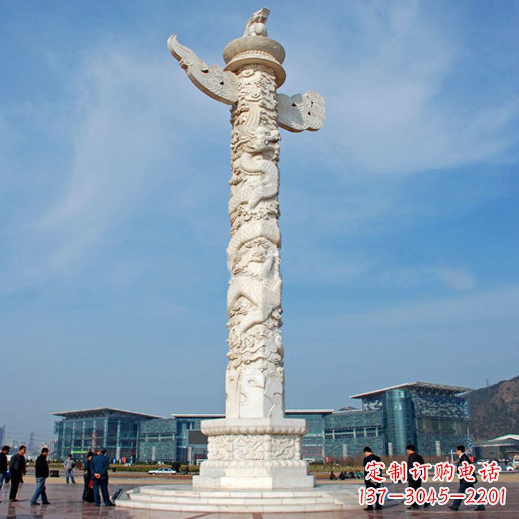 益阳华表雕塑,塑造城市精致景观
