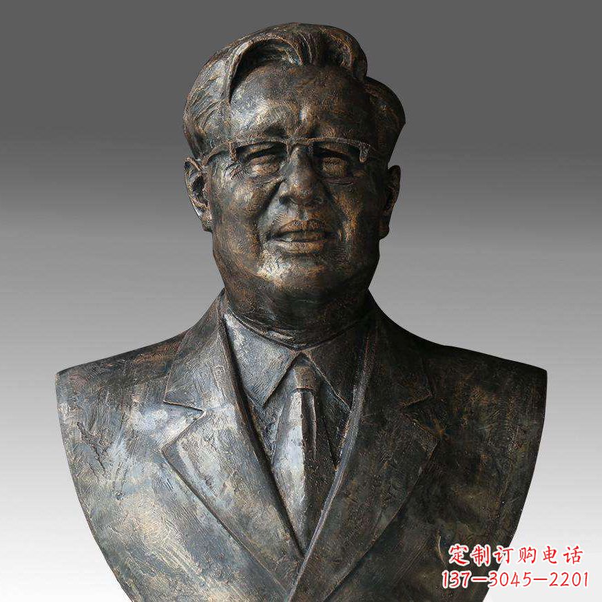 益阳以高质量铜雕制作华罗庚头像