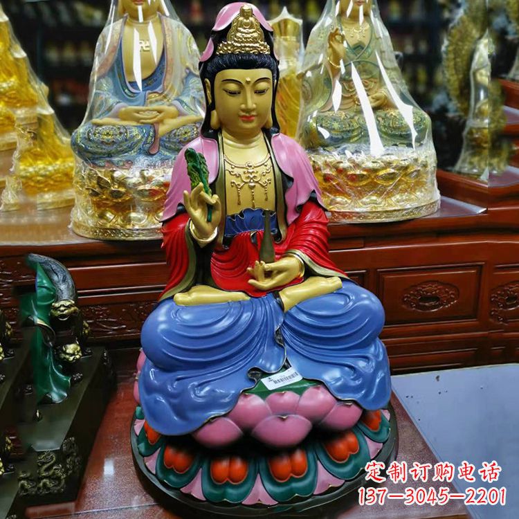 益阳黄铜观音雕像,让您的家居增添神秘感