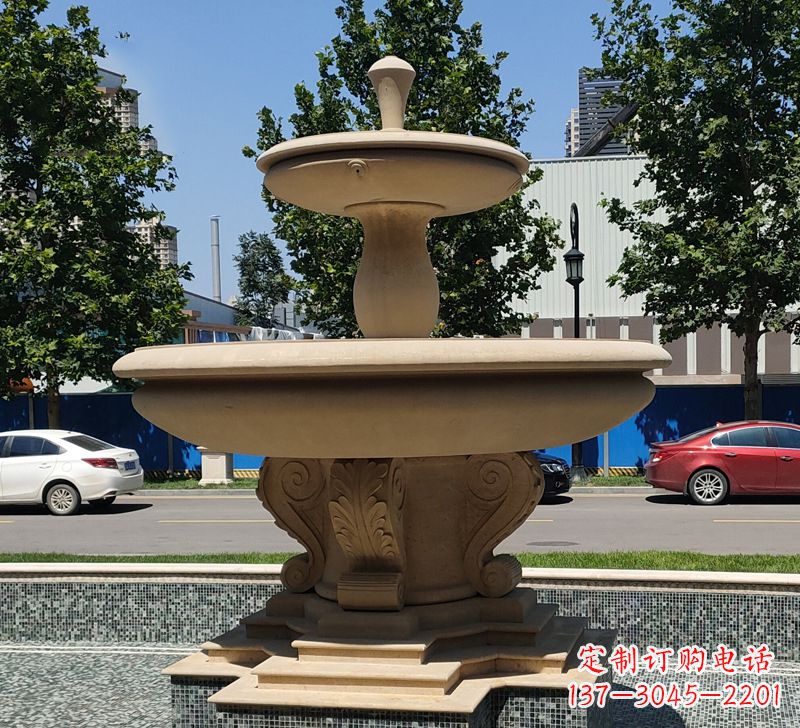 益阳恵安石雕风水球图片