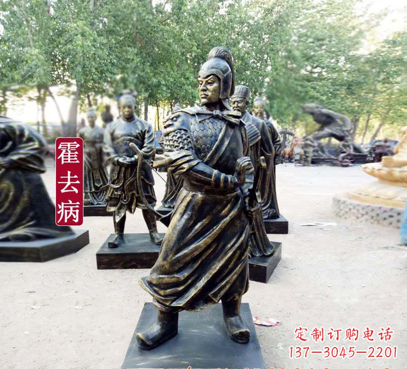 益阳纪念级霍去病铜雕,传承不凡的文化记忆
