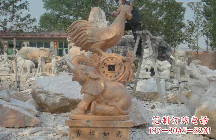 益阳精美的公鸡石雕,带您回到传统