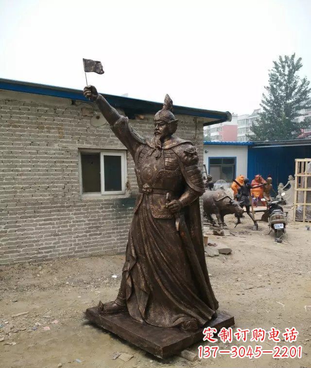 益阳 大中领雕塑专业打造精美的将军系列铜雕…